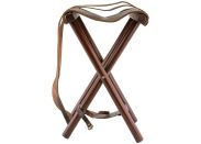 Hunting Stool Wood 4-legged 55 cm