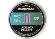 Airgun Pellets Snowpeak Max Heavy Round 4.5 mm 13.27 grain