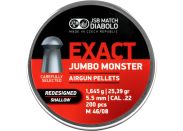 Luchtdrukkogeltjes JSB Jumbo Exact Monster Redesigned Shallow 5.52 mm 25.39 grain