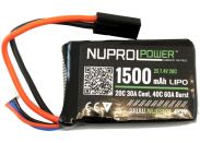 Batterij Nuprol LiPo 7.4v 1500mAh Peq Micro