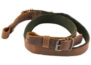 Gun Sling Leather Green