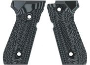 Grippanelen LOK Grips Beretta 92 Veloce - Gray Black
