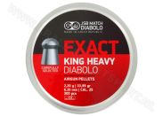 Luchtdrukkogeltjes JSB Exact King Heavy 6.35 mm 33.95 grain