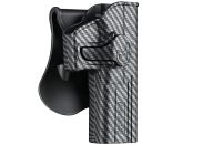 Paddle Holster Amomax Glock 17/22/31 Carbon