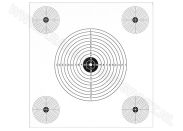 Recreatiefschijf Artemis met 5 visuelen 14x14