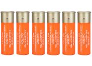 Shotgun Shells Nuprol 15 rounds 6-pack Orange