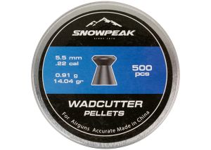 Airgun Pellets Snowpeak Wadcutter 5.5 mm 14.04 grain
