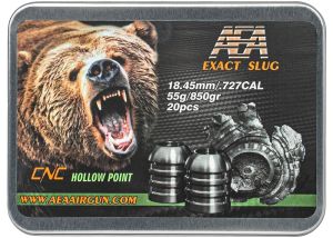Airgun Slugs AEA Exact CNC 18.3 mm 850 grain (.727)