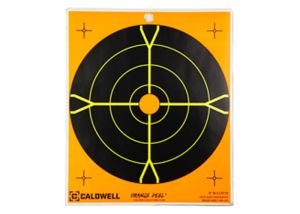 Orange Peel Caldwell bullseye targets 20.3x20.3 8"