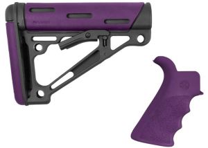 Kolf Hogue AR15 OMCB Mil-Spec met grip Purple