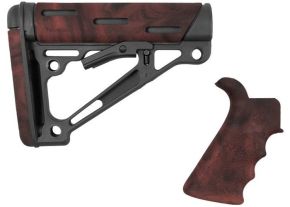 Kolf Hogue AR15 OMCB Mil-Spec met grip Red Lava