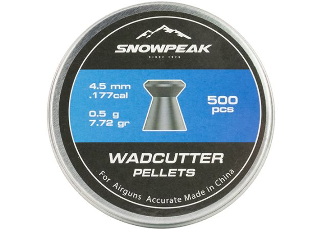 Luchtdrukkogeltjes Snowpeak Wadcutter 4.5 mm 7.87 grain