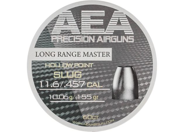 Slugs AEA Long Range Master 11.6 mm HP 155 grain (.457)