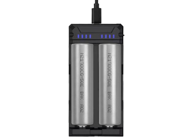 Battery DNT 21700 2-Pack incl. Charger