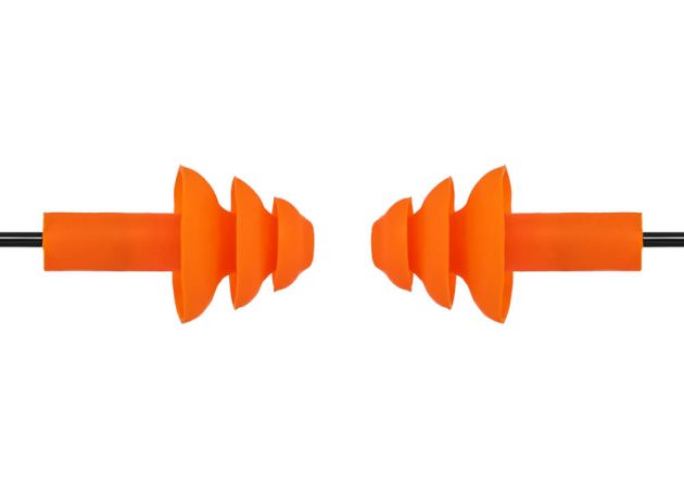 Ear Plugs Walker's Orange Soft Foam Corded 2-Pack