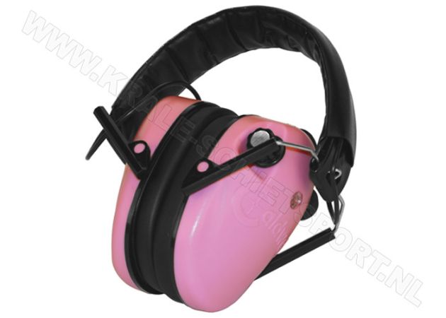 Gehoorbeschermer Caldwell E-Max Low-Profile Electronic Pink