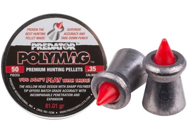 Luchtdrukkogeltjes Predator Polymag 9 mm 81.01 grain