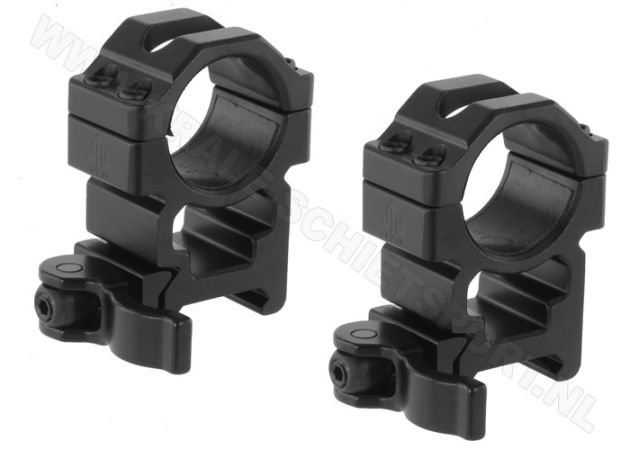 Montage UTG Max Strength QD Lock 25.4 mm High Picatinny
