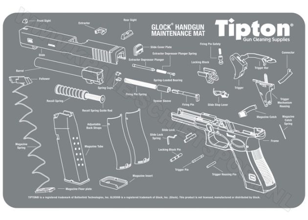 Maintenance Mat Tipton Glock