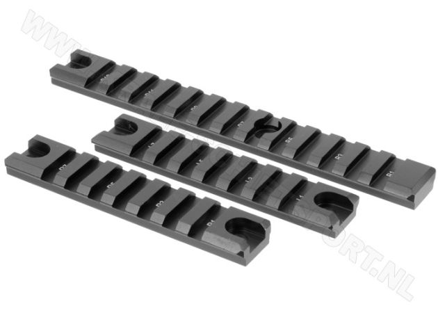 Picatinny rail set UTG 1 long / 2 short