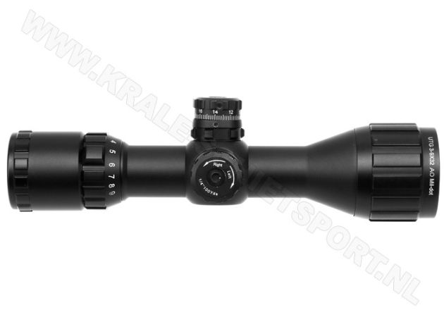 Rifle scope UTG Bug Buster 3-9x32 AO Mil-Dot