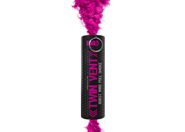 Smoke Grenade Enola Gaye Burst Twin Vent Pink