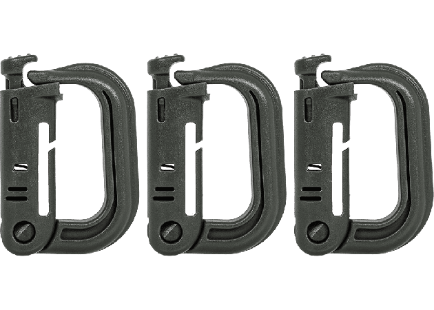 Tacstack MOLLE D-Ring Grimlock 3-Pack